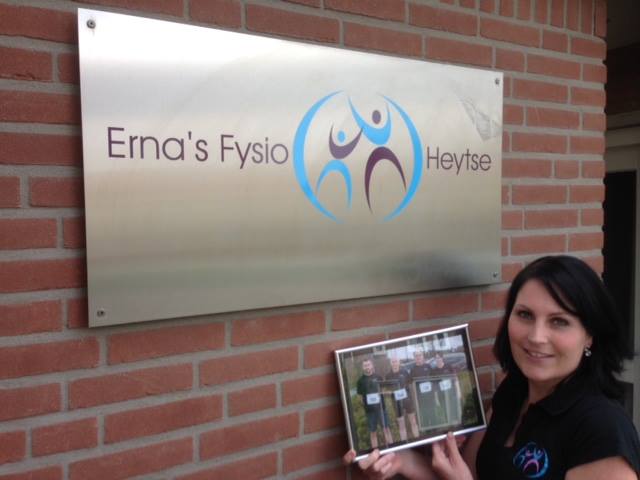 Ook Erna’s Fysio Heytse heeft een mooie teamfoto gekregen.