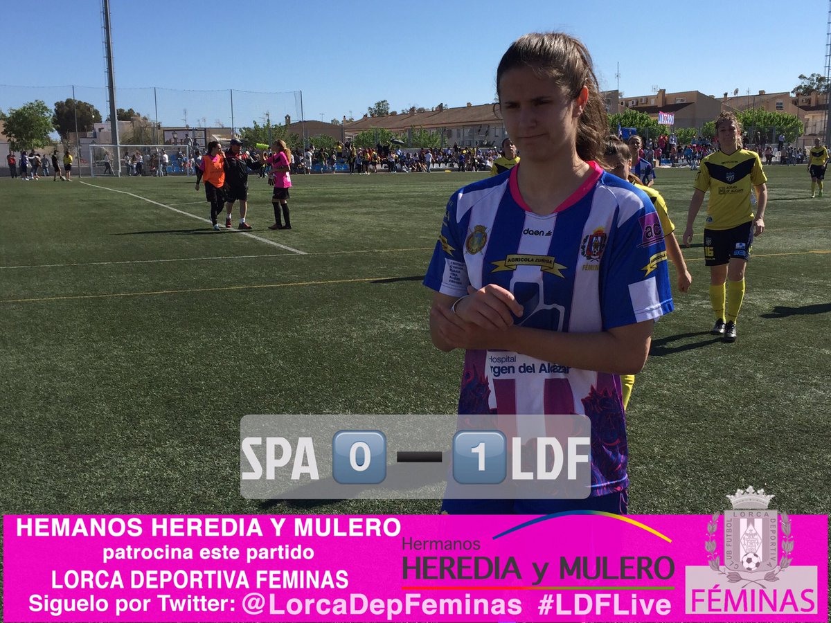 LorcaFeminas's tweet photo. Descanso en #Alicante @SPAFemenino 0️⃣➖1️⃣ @LorcaDepFeminas #LiveLDF https://t.co/8gSzPy62tE
