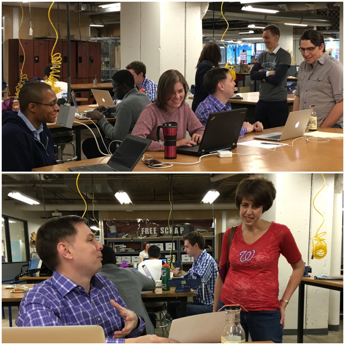 SpaceAppsDMV's tweet image. good AM from the @spaceapps in the nation's capital! thanks amy kaminski from @NASA hq! and sharing @NASASolve