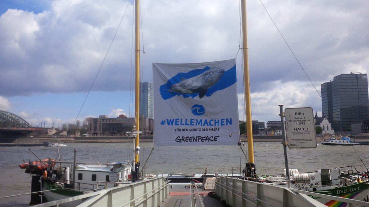 SubSeaProject's tweet image. SubSeaProject  supports @greenpeace  campaign #wellemachen for the conservation of the seas.#theevolutionofdiving