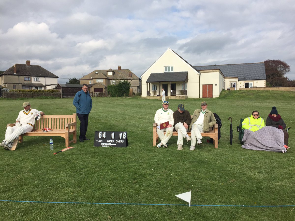 Players and fans away at Islip.