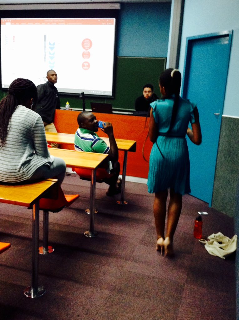 DudzNgwane's tweet photo. Polishing up our #nexttopceo presentation.
#group47
#ethicalambassdor
@UJAccountancy
@EY_Africa https://t.co/n9WXavUBp9
