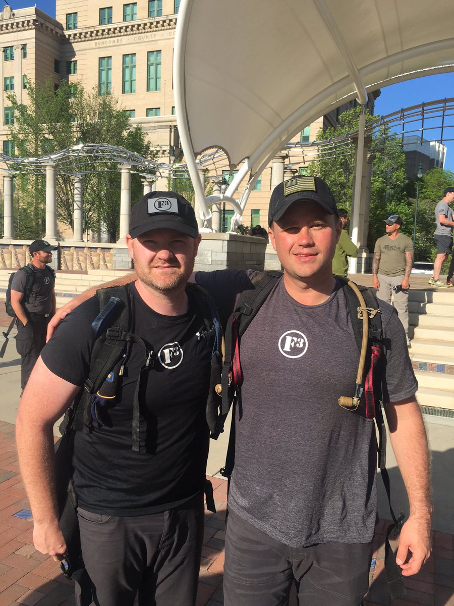 F3THM's tweet photo. 1st #GoRuck T&amp;L down. Proud of my #F3Nation brothers and the dude on my right, @ElliotBaatsen . #F3HTL #fellowship https://t.co/DczUdBvUhC