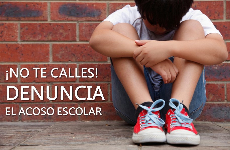 ¡¡TODOS CONTRA EL ACOSO ESCOLAR!! Si lo sufres o presencias, #DENÚNCIALO 091/062/Alertcops #Stopbullying