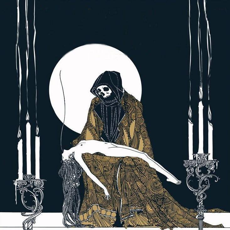 Illustration for Hamlet by John Austen (1922) 
reworked by Francesco Gemelli (2013)
