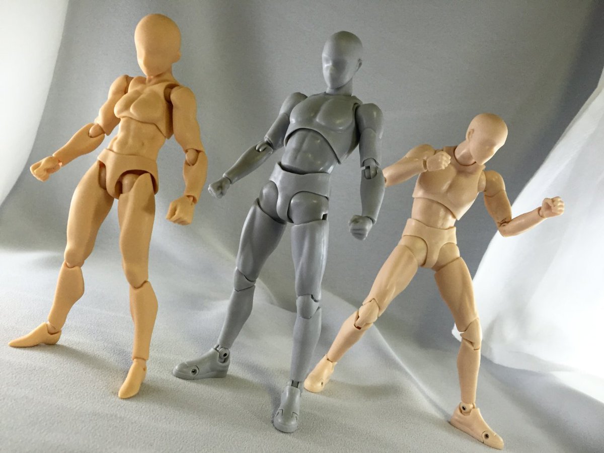 ばつ フィギュアーツボディくんとfigma素体heならボディくんの方がかっこいいな