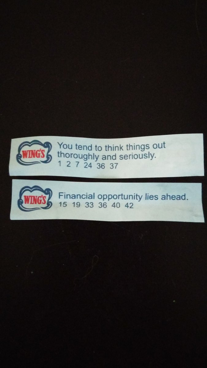 The night I sign off on my first house/rental property, I get these fortunes. 🙌💁👌🏡 #TheFutureIsBright #firsthouse