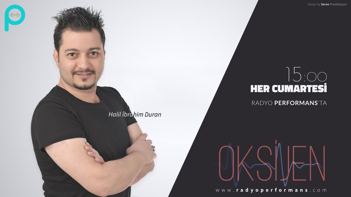 Halil İbrahim Duran ile Oksijen'in logosunu ve yayın grafiğini hazırladık.