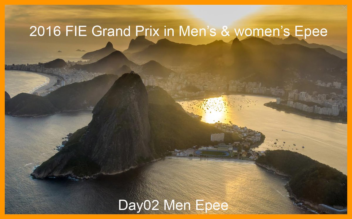 FIE_fencing's tweet photo. Catch all the excitement of the #FencingGrandPrix finals in Men's epee: https://t.co/NP8fcT0B1K #RioFGP #fencing https://t.co/9ZsCUQpCqu