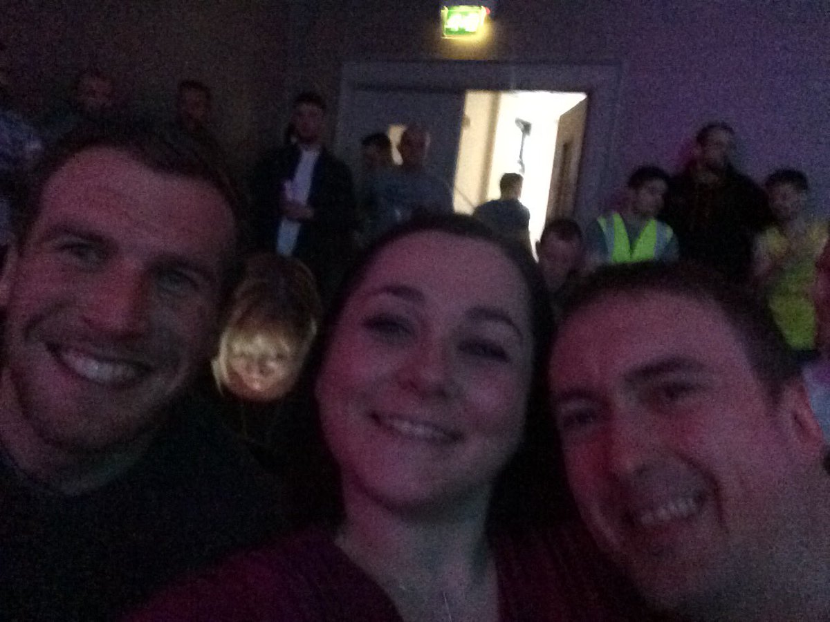 Linzconnolly's tweet photo. Spending my 6th wedding anniversary with this handsome fella... And Joe. 😂😂😂 https://t.co/hwCcOBjMIW