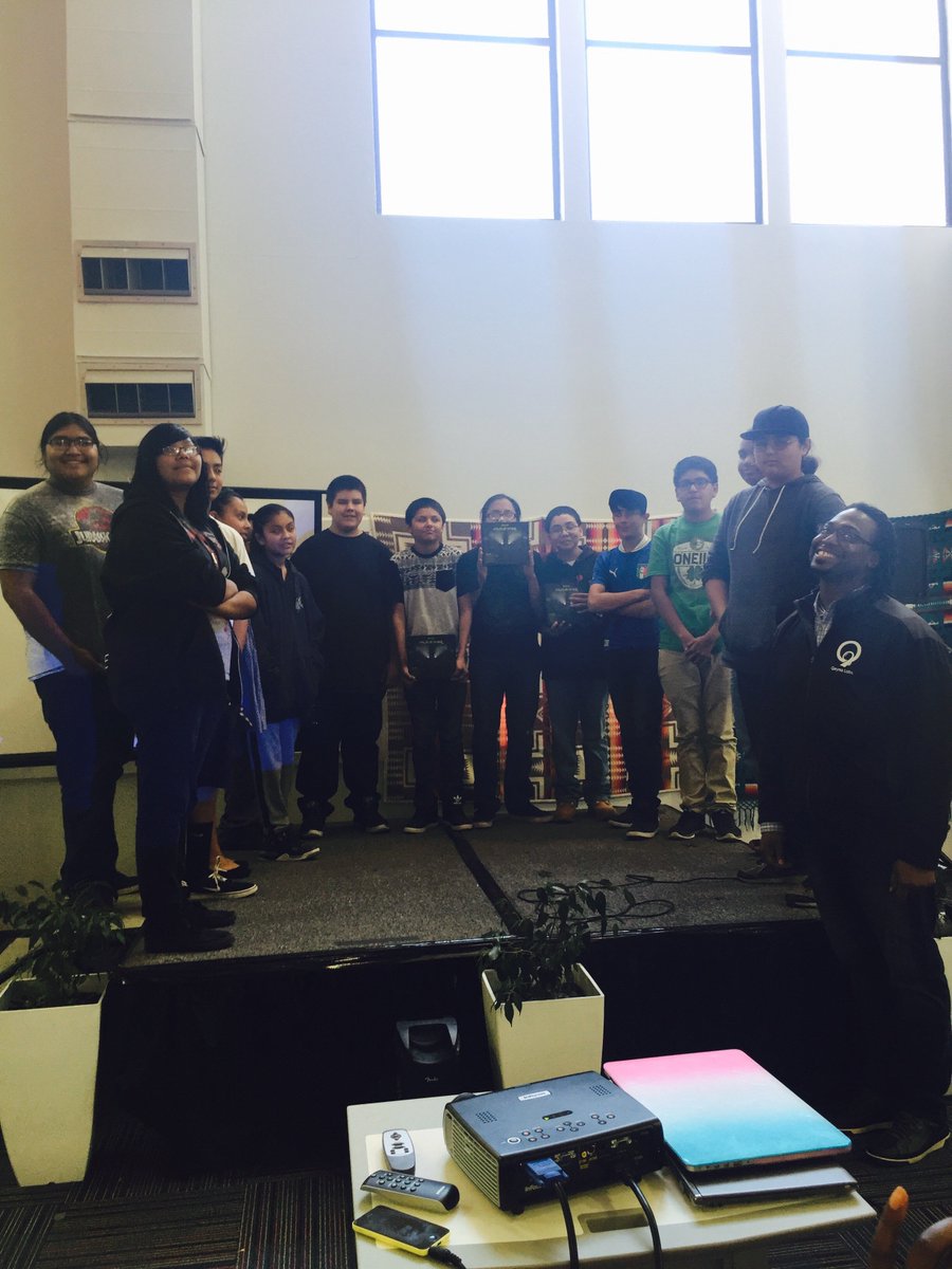 Qeyno's tweet photo. Shout out to all the student trailblazers who participated in #NativeMBK! You all are brilliant! @NACASchool https://t.co/zVGuX6cBmp