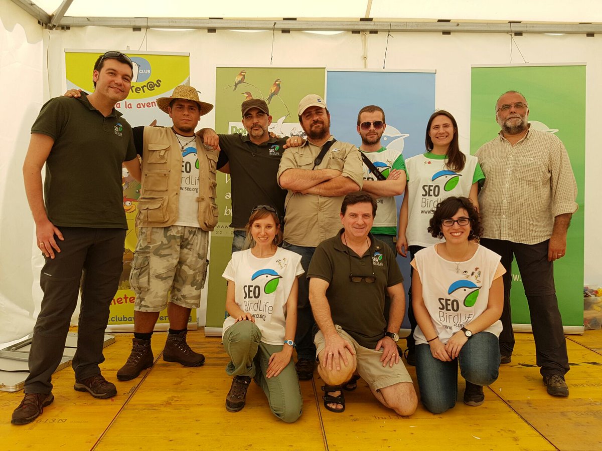 DONANA_SEO's tweet photo. Terminó una nueva edición de la @donanabirdfair. Gracias a l@s voluntari@s de @SEO_BirdLife por su magnífico trabajo https://t.co/p2LNZxjfcG