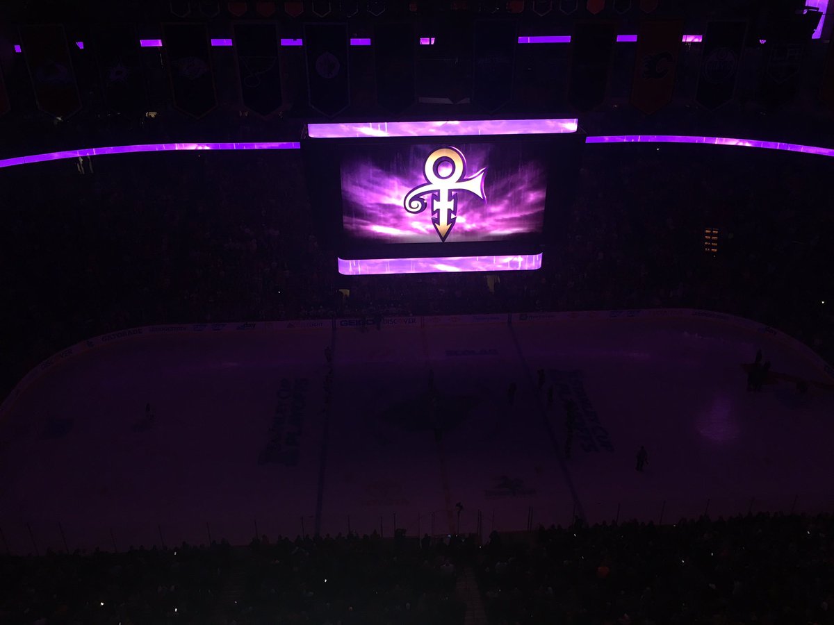 mnwild's tweet image. A moment of silence for Prince.