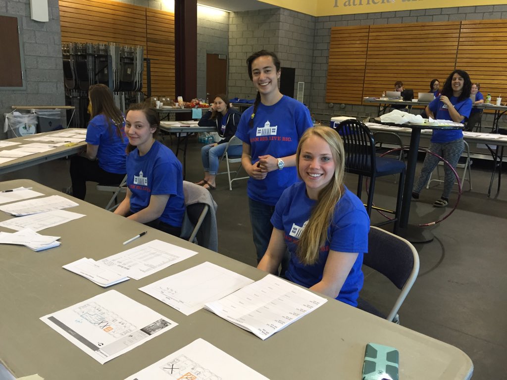 HamiltonResLife's tweet image. Carina, Maddie and Sarah are so excited to help you choose a room!