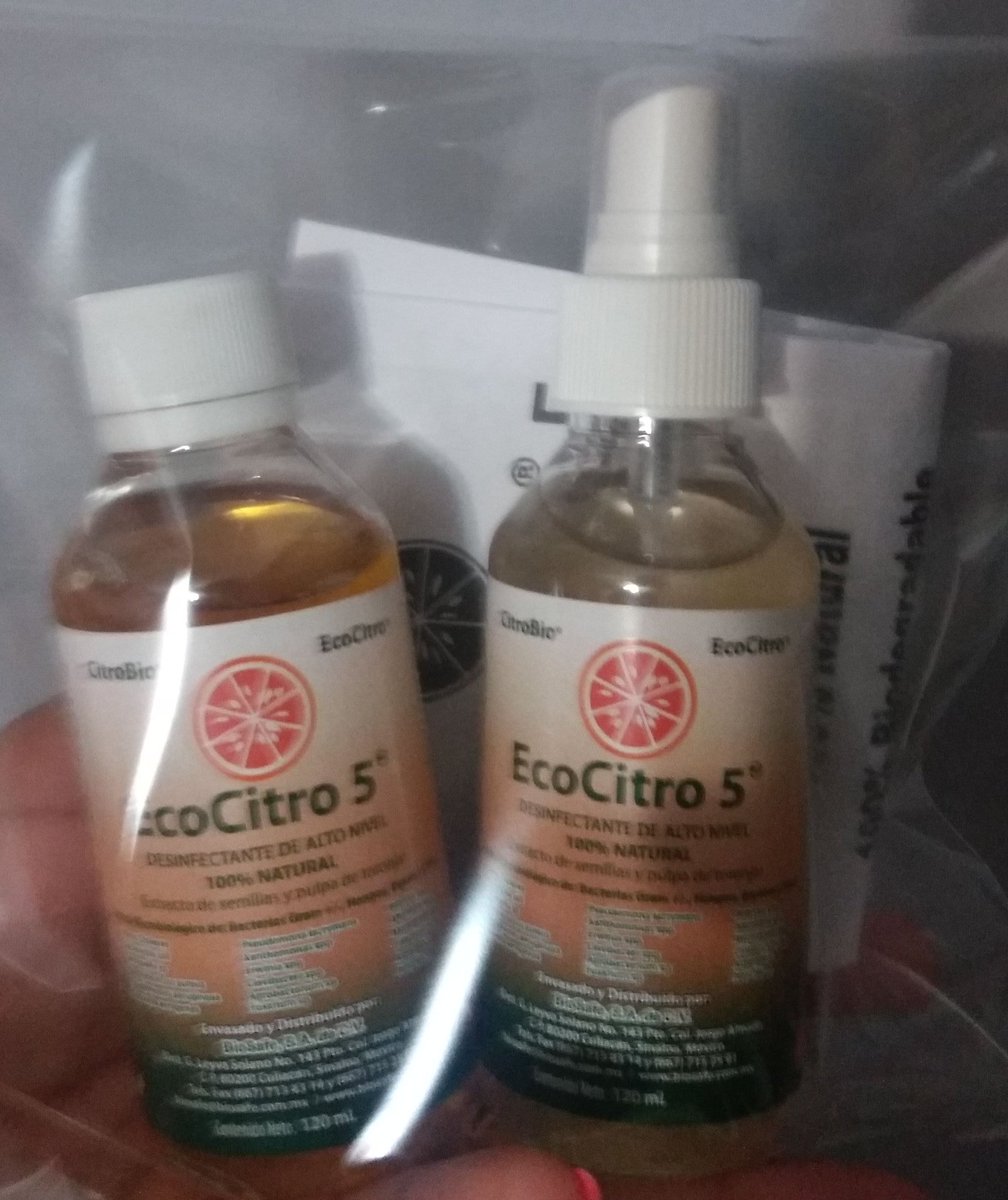 Karlittax's tweet photo. Desinfectante universal de alto nivel, 100% natural, NO TÓXICO. #ecocitro5 #Culiacan #biosafe #orgánico https://t.co/WeeoeGSx1c