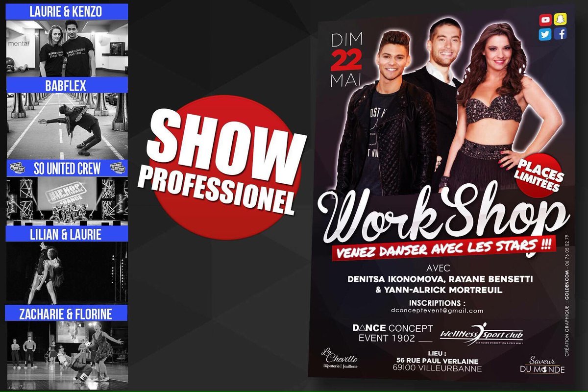 YannAlrick's tweet photo. Tellement hâte d'être le 22 Mai !
Qui sera avec @BensettiRayane @DenitsaOff et moi pour cette journée de fou ?! https://t.co/VXIMXjrvuq