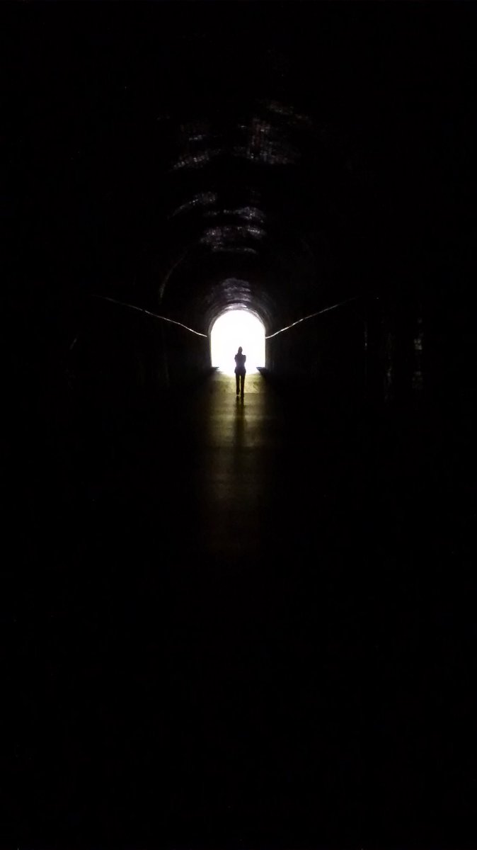 Light at the end of the (Ballyvoyle) tunnel. Atmospheric part of the super #Deisegreenway #Waterford