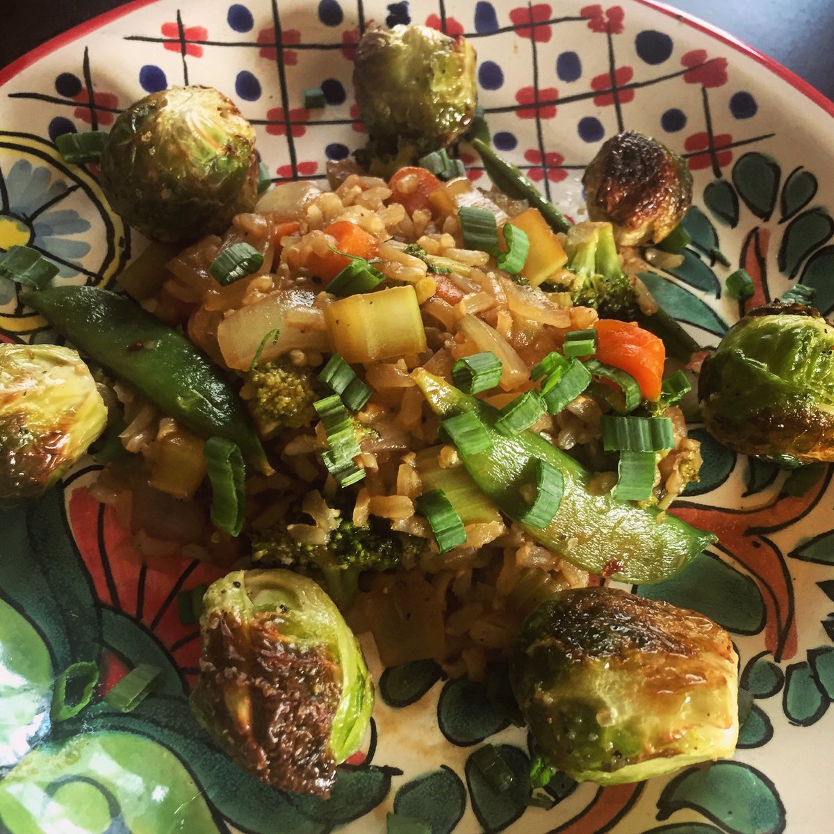 MySimpleSpoon's tweet image. Coconut &amp;amp; Lemon Stir-fry with Brown Rice, Snap Peas, Carrots, Celery, &amp;amp; White Onion Topped with Green Onion &amp;amp; Tamari