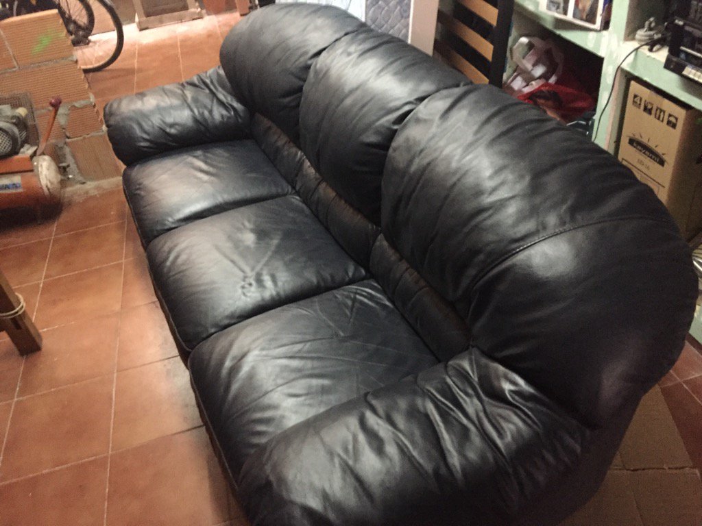 Unidade 100 sofá piel wallapop Thptnganamst.edu.vn