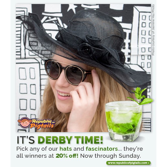 ROPigtails's tweet photo. Last day of 20% OFF all Hats and Fascinators. Don't miss it 😊        https://t.co/RxjQVbTCyr https://t.co/fs2T8DCUWI