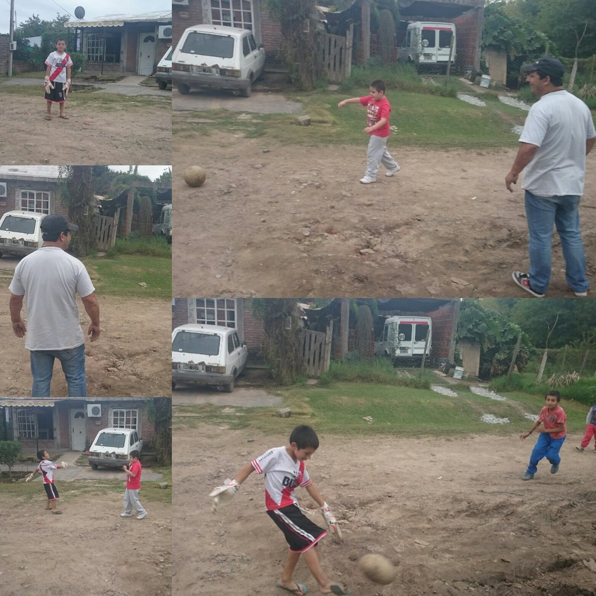 Desdeabajoraice's tweet photo. Luego de los trabajos un pequeño descanso con los chicos que se acercaron y picadito de potrero con @703f811f6d3d402 https://t.co/v3CHOMZG2k