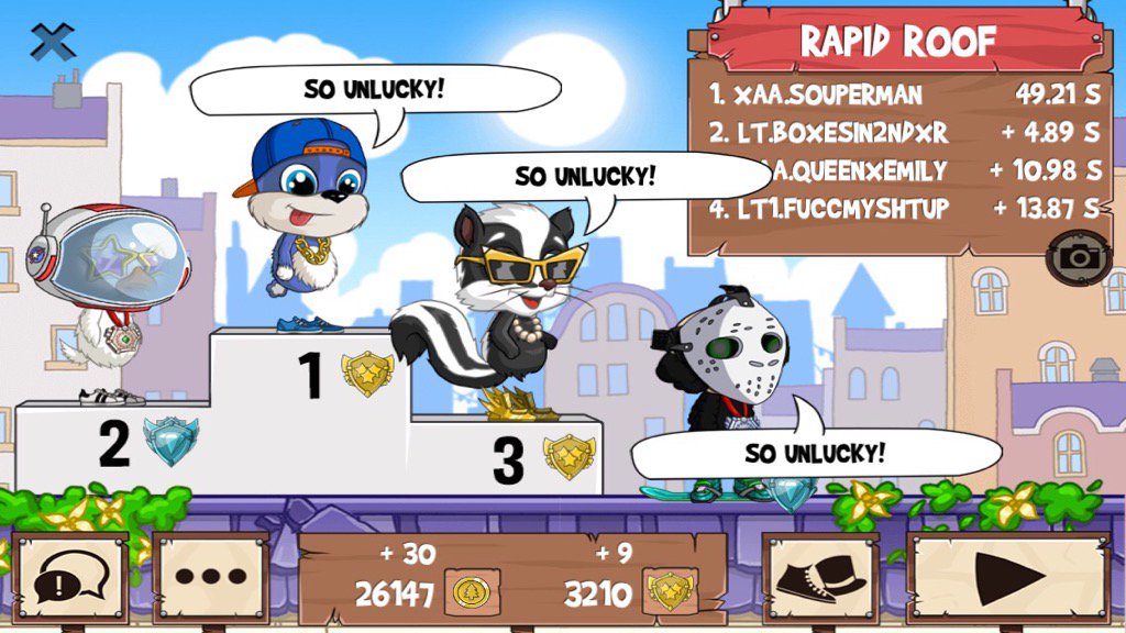 YoShankedShotz's tweet photo. All those guys just got washed #funrun2 #BoxesIn2ndxR #QueenxEmily #FuccMyShtUp https://t.co/YyuimWkN25
