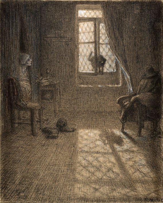 The cat at the window 1857-58