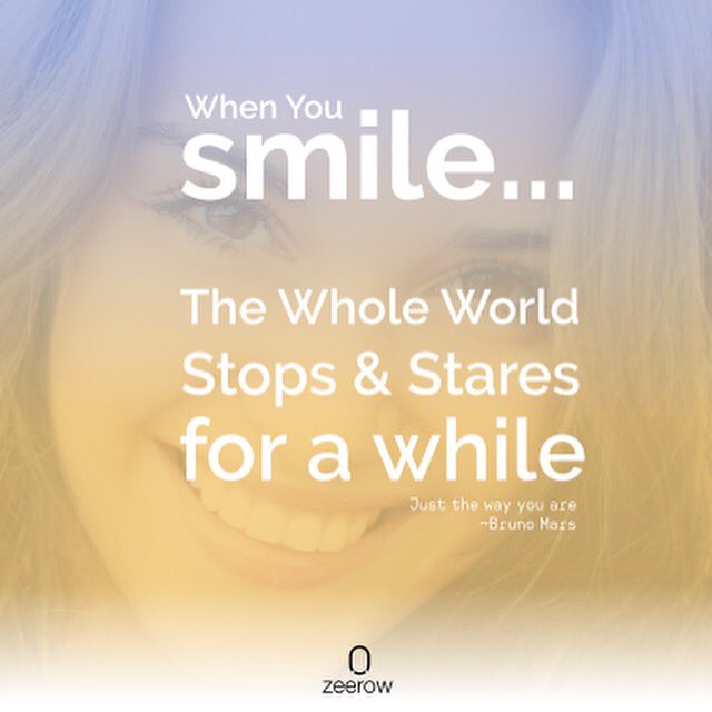 Zeerow When You Smile The Whole World Stops And Stares For A While Brunomars Justthewayyouare Music Type Lyrics Rnb Zeerow When You Smile The Whole World Stops And Stares For A While Brunomars Justthewayyouare Music Type Lyrics Rnb