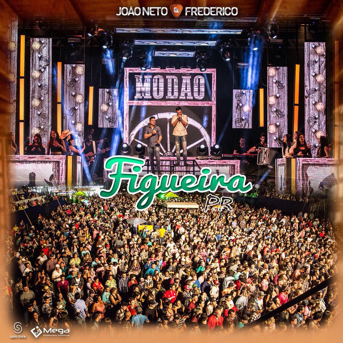JNeFoficial's tweet image. Valeu moçada! Agradecemos muito a presença de cada um de vocês em Figueira-PR! #ModaDerramada #Vício #SóModão2