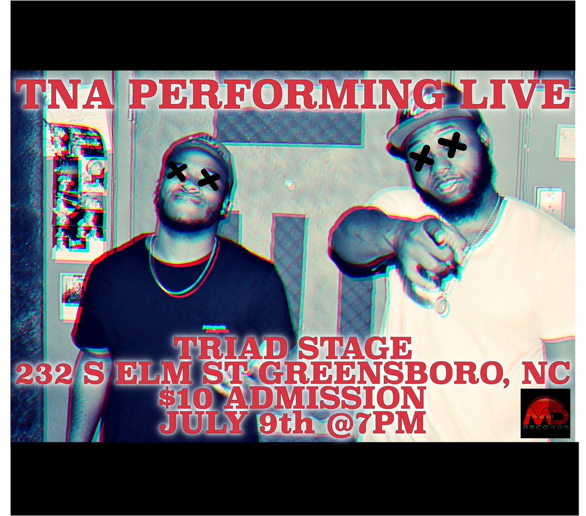TNA336's tweet photo. TNA will be performing our New Single “Get This Money” 🔥🔥🔥🔥 come out &amp; support ! #MouthdropRecords #PlugdTV https://t.co/xfXQ5ww7aM