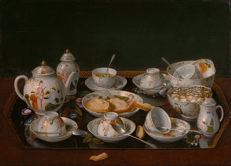 Still life: Tea set 1702-1789