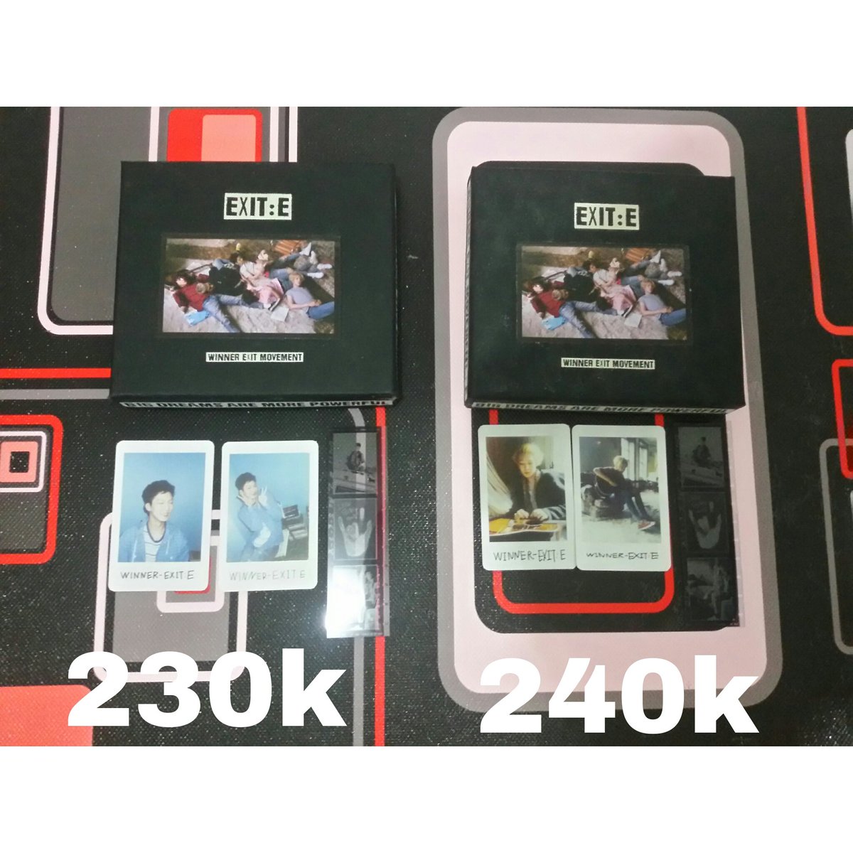 WTS / SELL:
🍒 Winner album (A ver.) w/ Seunghoon &amp; Taehyun polaroid (photocard)