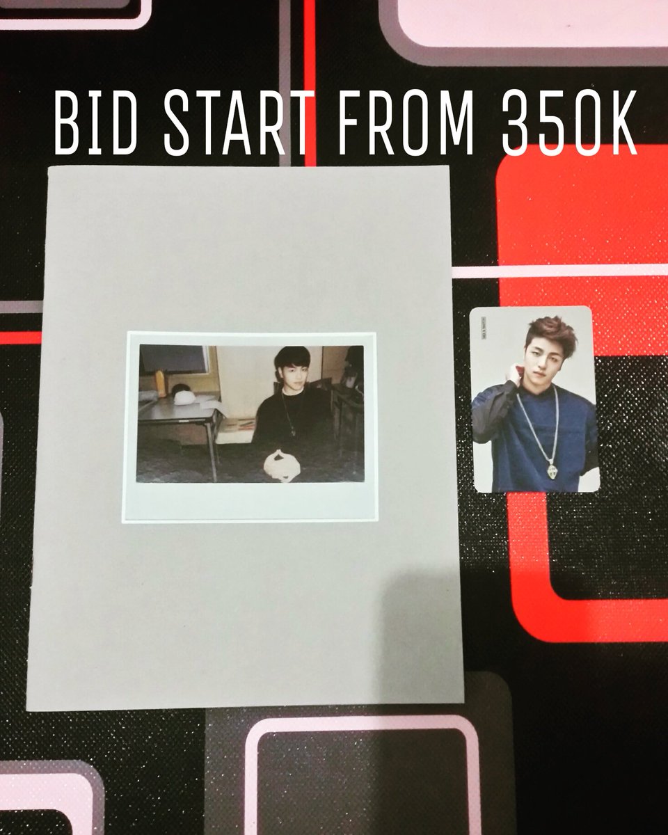 WTS / SELL:
Mix &amp; Match ( Mix and Match ) polaroid book &amp; photocard Junhoe. Bid start from 350k
