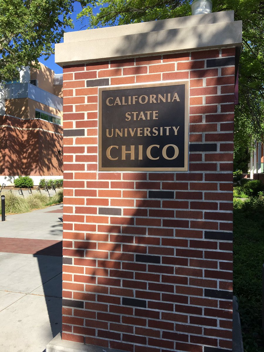 Givinzero's tweet photo. Chico State visit ✔ https://t.co/8E43mlcslY