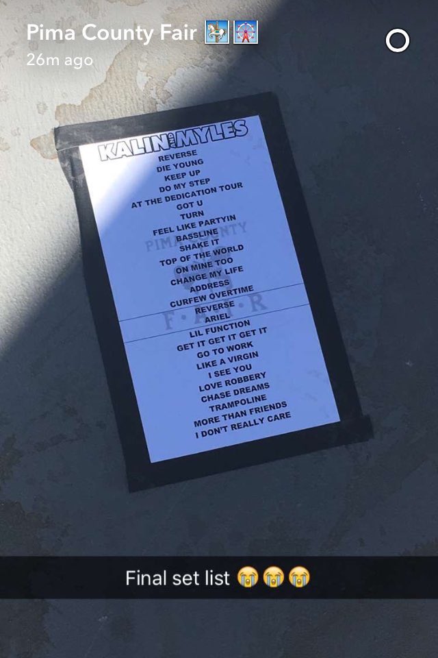 HuggingKAM's tweet image. this was a lit set list wished I could've been there to hear all of these