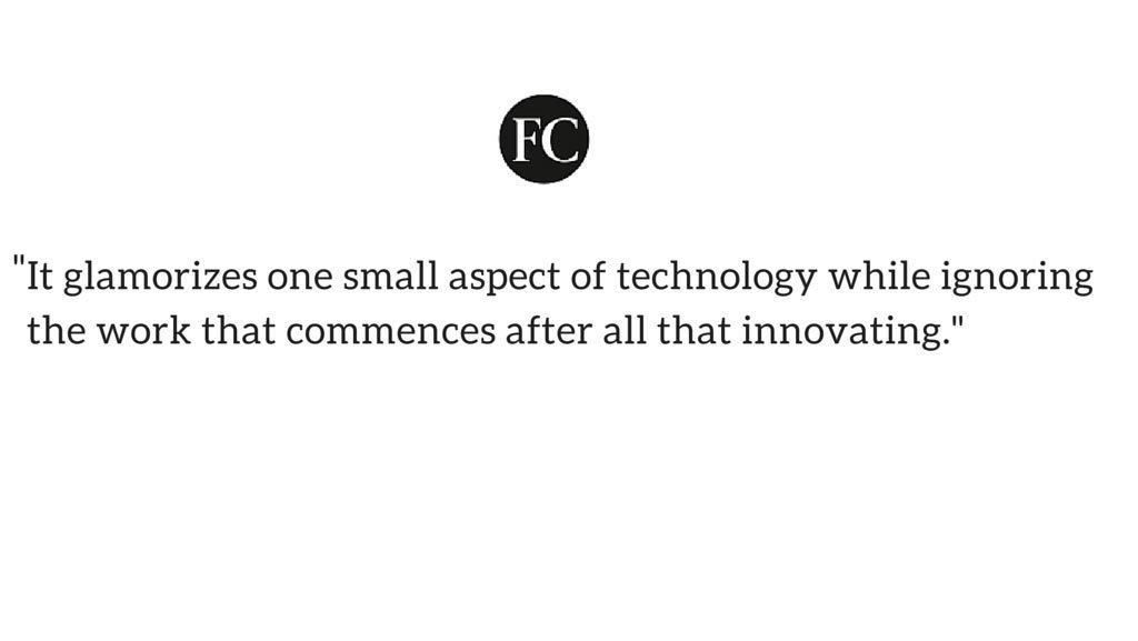 The problem with "innovation" buff.ly/217FBaz