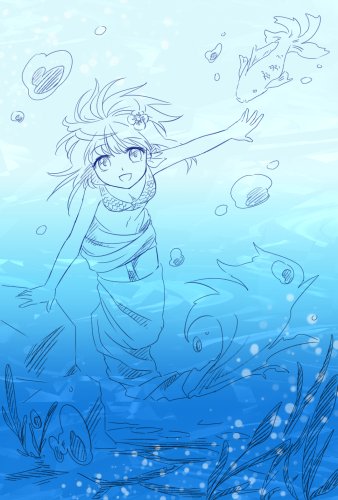 鬼騎 Sur Twitter セトさん Setokokonoe と お互いの絵をお互いの絵柄でリメイクし合いませんか をやらせていただきました 可愛い人魚さんをお貸しいただきました とても綺麗なイラストでとても楽しかったです ありがとうございました