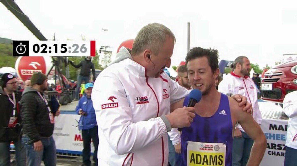 Congratulations to Liam Adams  on achieving an Olympic qualifier for the men's marathon!