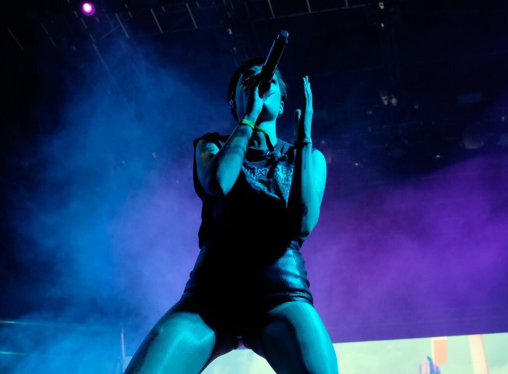PromotingHalsey's tweet image. HQ's da @halsey no Coachella