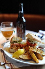 BoxingRoomSF's tweet photo. The shrimp po'boy calls you. #answerthatcall #hungerbuster https://t.co/S8MUBzd802