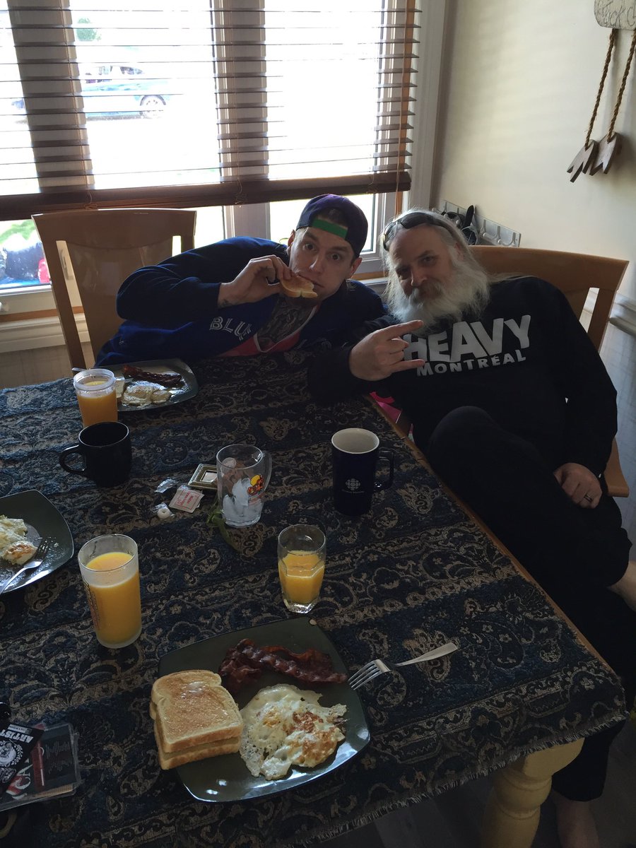 Thanks so much <a href="/MetalNtNRadio/">Metal Nation Radio</a> for giving Caym a place to rest our heads after our Windsor show!! #bestmetalstation