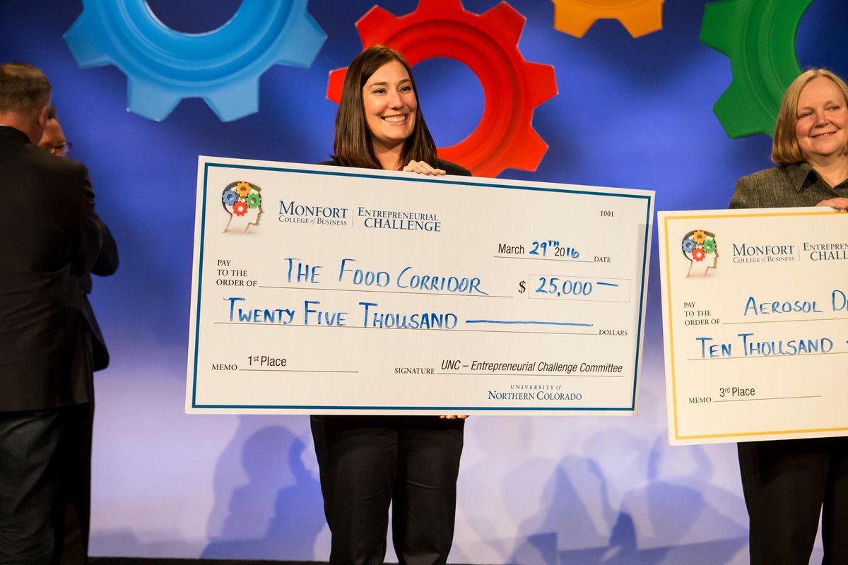 MCB_UNC's tweet photo. First place and $25,000 goes to @TheFoodCorridor. Congratulations! #MCBeChallenge https://t.co/txquwUOHfx