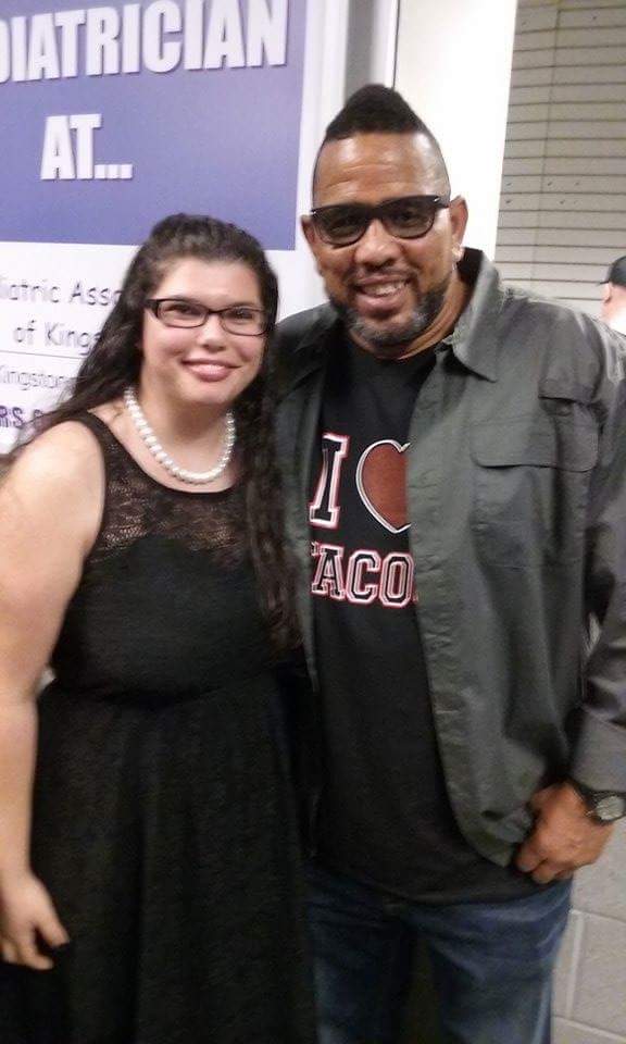 Monika_Slusser's tweet photo. Got a picture with @GReillycomedian after the show the other night. :) #comedy #FluffyBreaksEven https://t.co/5ZE6nv47k5