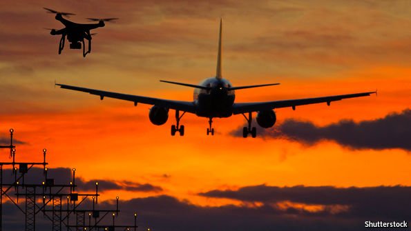 TheEconomist's tweet image. Time for stricter regulation and rules governing the operation of drones econ.st/22SV4ur