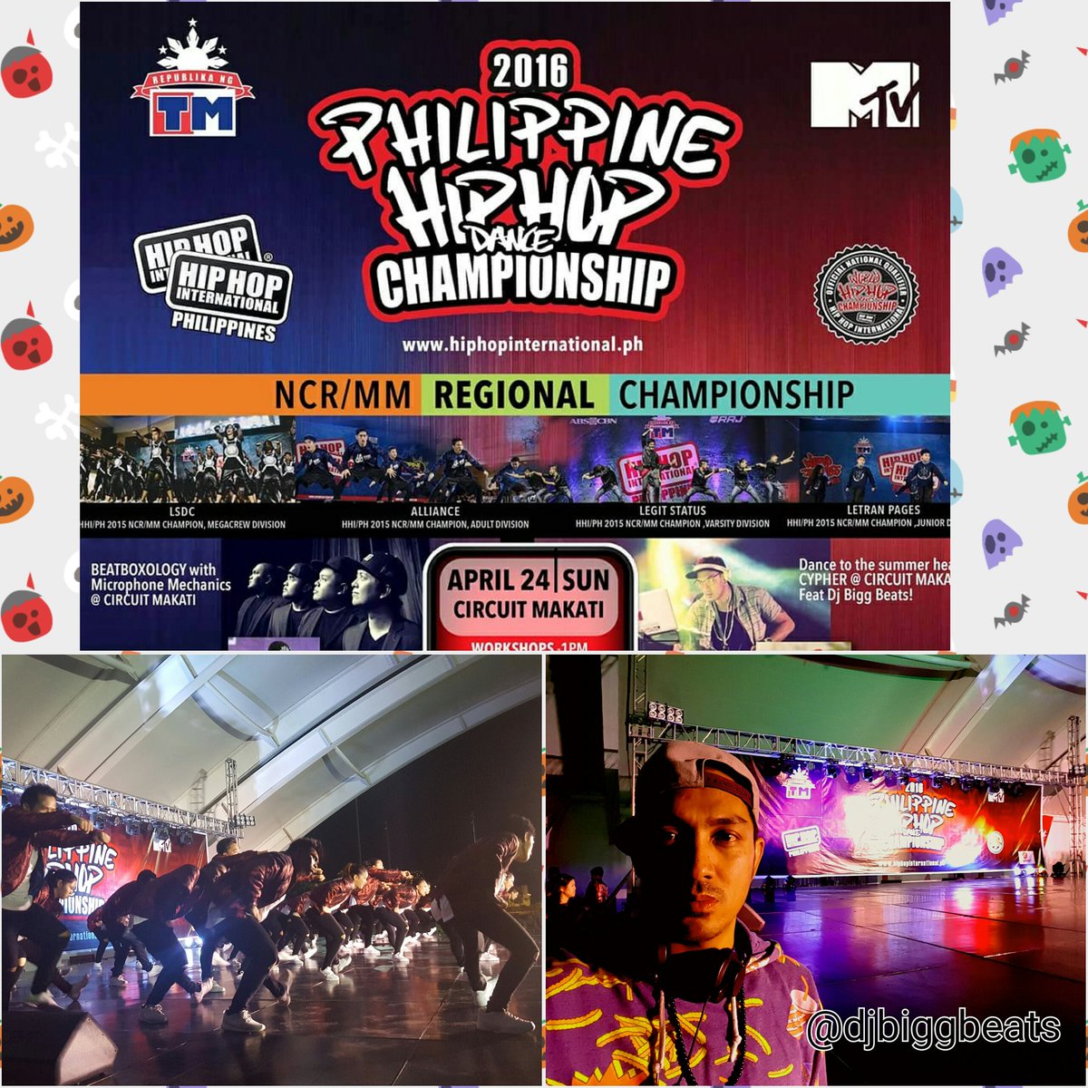 djbiggbeats's tweet photo. Thanks for dancing to my music HIP HOP INTERNATIONAL PHILIPPINES! #HHIPH2016 #DJBIGGBEATS https://t.co/1ltyobgcfM