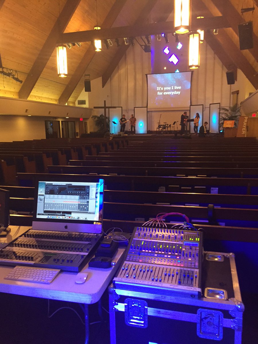 RodneyWegemer's tweet image. Spent the morning helping the good people of Bayside of Placerville get their sound dialed in &amp;amp; doing training.