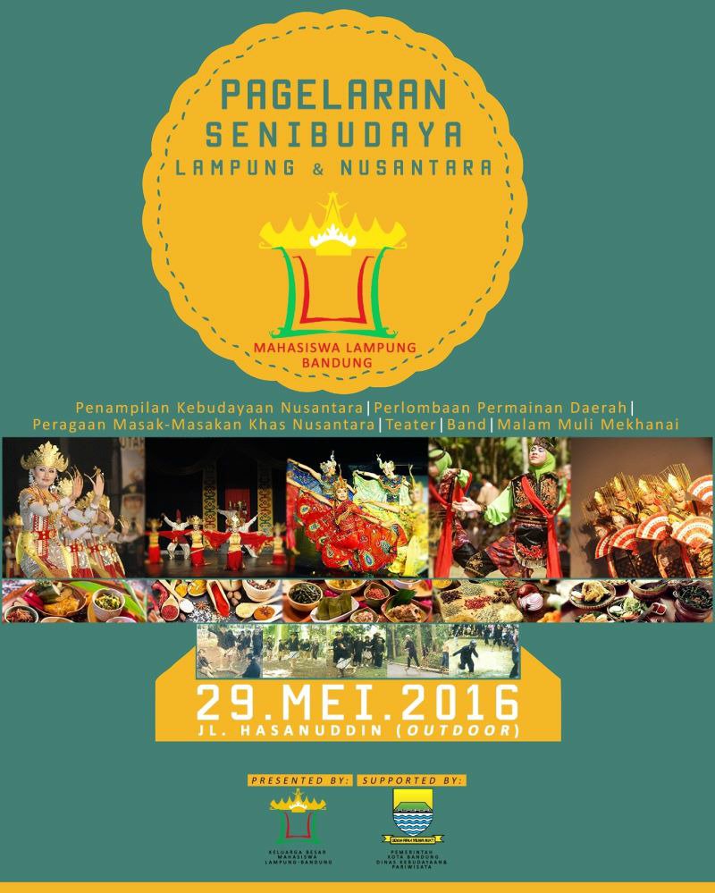 PAGELARAN SENI BUDAYA LAMPUNG &amp; NUSANTARA di Bandung cc: <a href="/mridhoficardo/">M. Ridho Ficardo</a> &amp; <a href="/yustinficardo/">Aprilani Yustin F.</a>
#MahasiswaLampungBandung