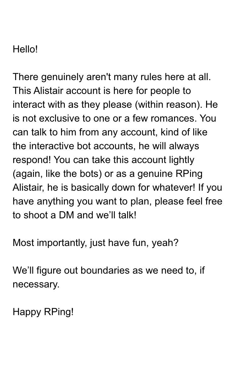 alitheirin's tweet image. Rules! Or... lack thereof: