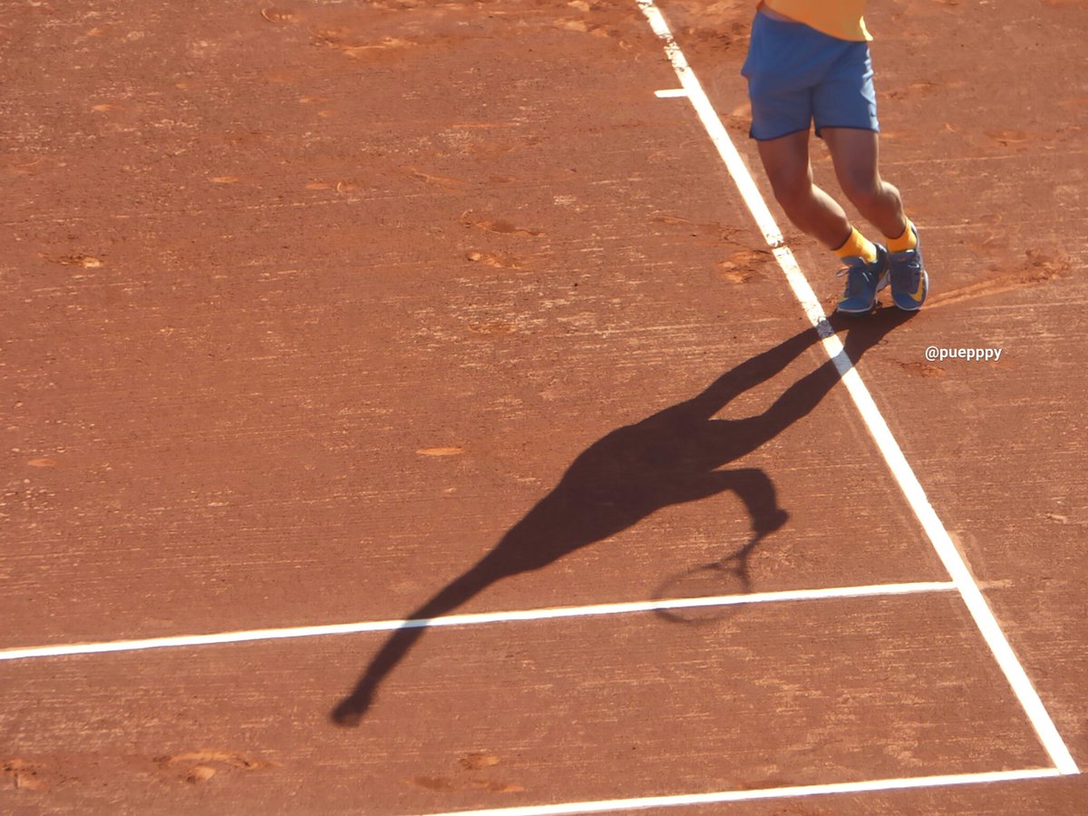 little bit of #tennisart again 😊😍💪 🎾 #rafa #nadal #rafaelnadal #rafanadal #bcnopenbs #rafaspuepppy