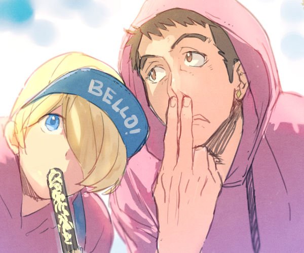 「疲れたので現パロシノヤマに某所おデートしてもらうしかない 」|大変ですのイラスト